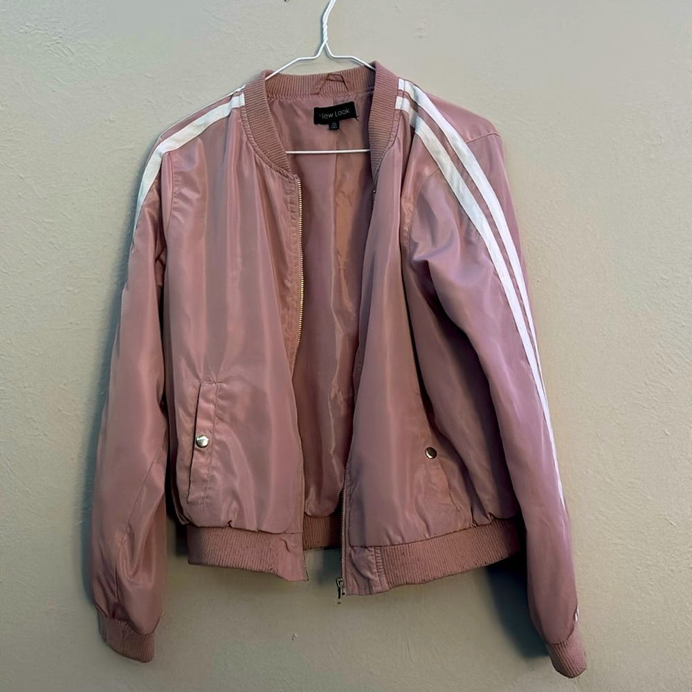 New Look - pink windbreaker jacket